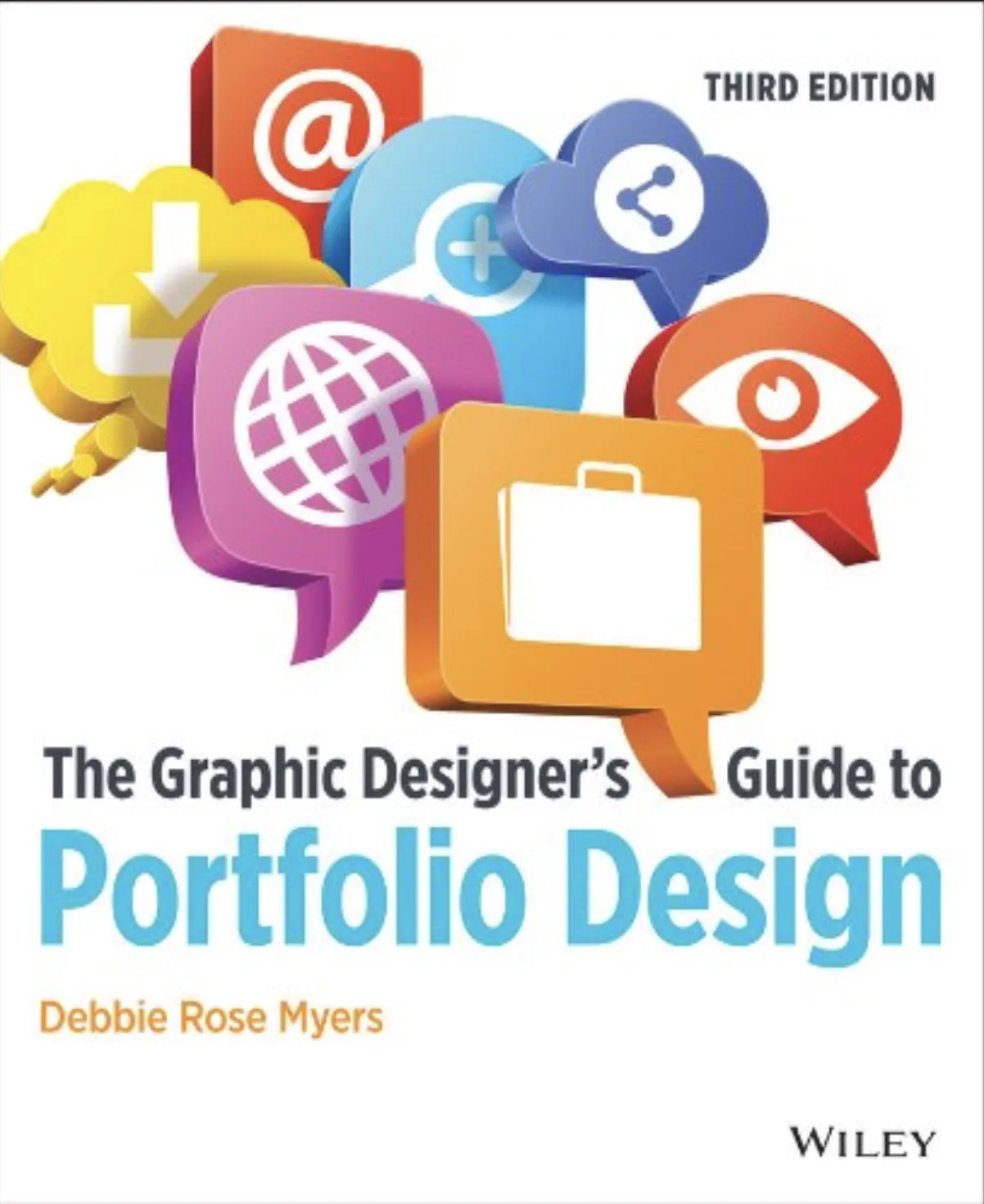 Book cover of The Graphic Designer's Guide to Portfolio Design by Debbie Rose Myers