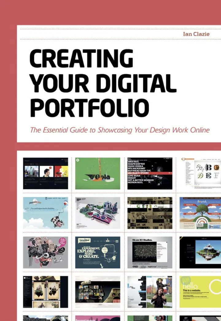 Book cover of Creating Your Digital Portfolio by Ian Clazie