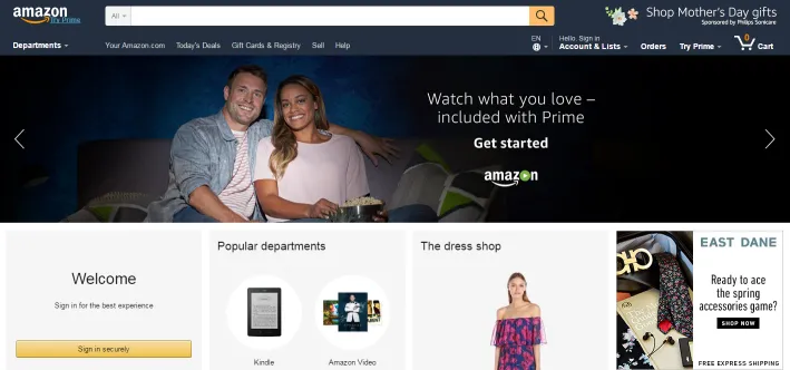 amazon adaptive design example