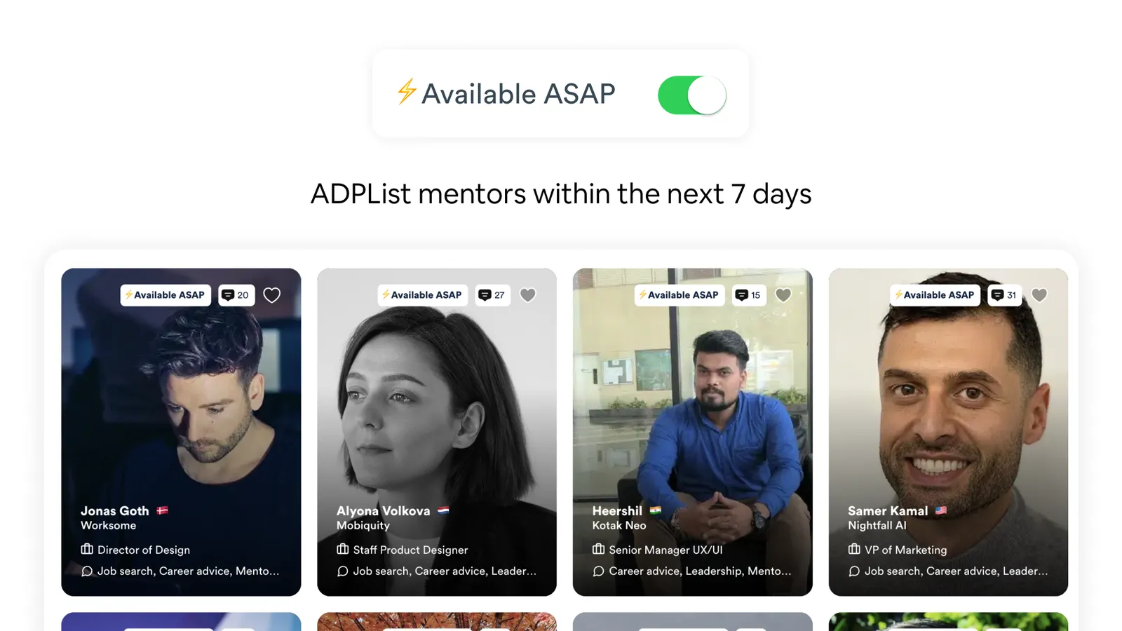 ADPList BeMore 2022 Release — image 14