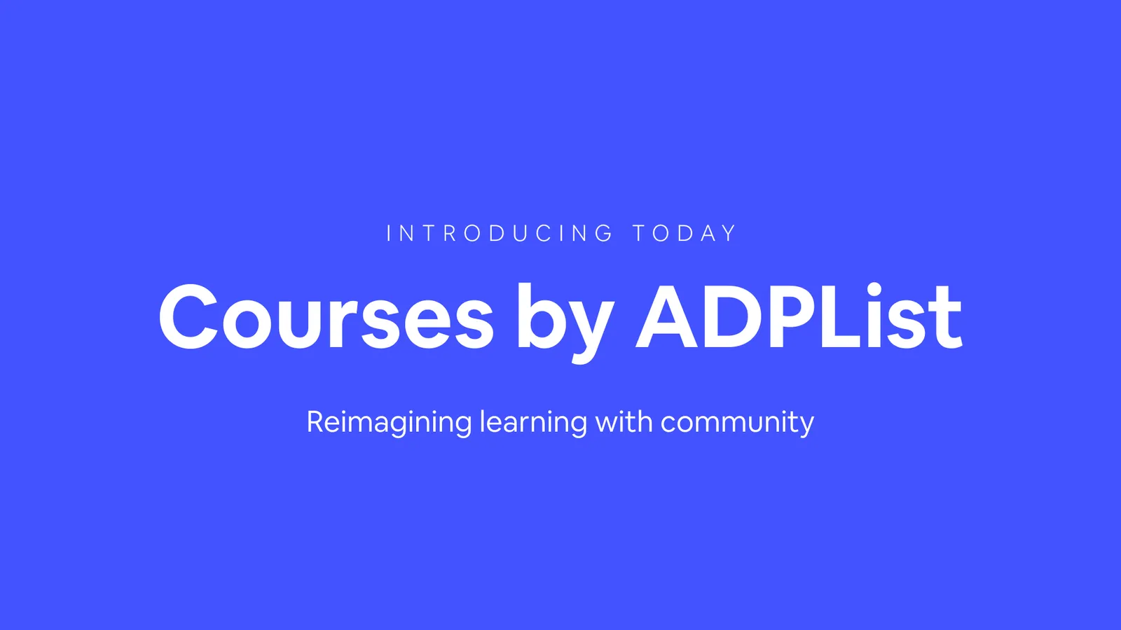 ADPList BeMore 2022 Release — image 15