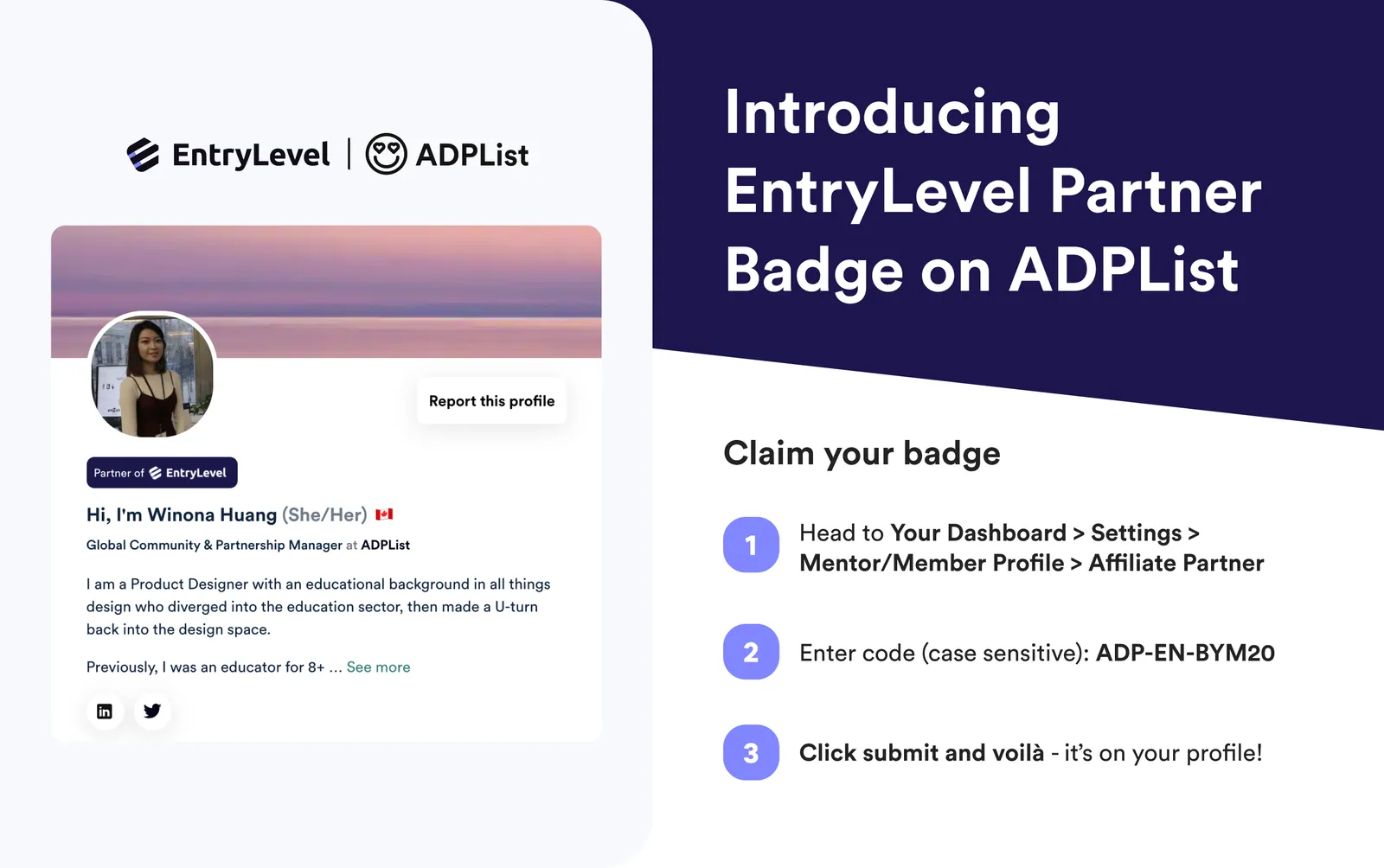 ADPList partners with EntryLevel — image 1