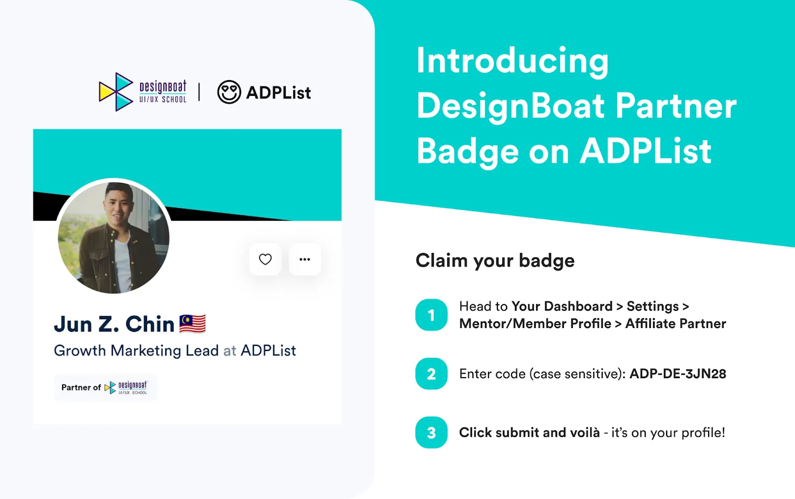 ADPList partners with India’s Top UX/UI School - DesignBoat — image 1