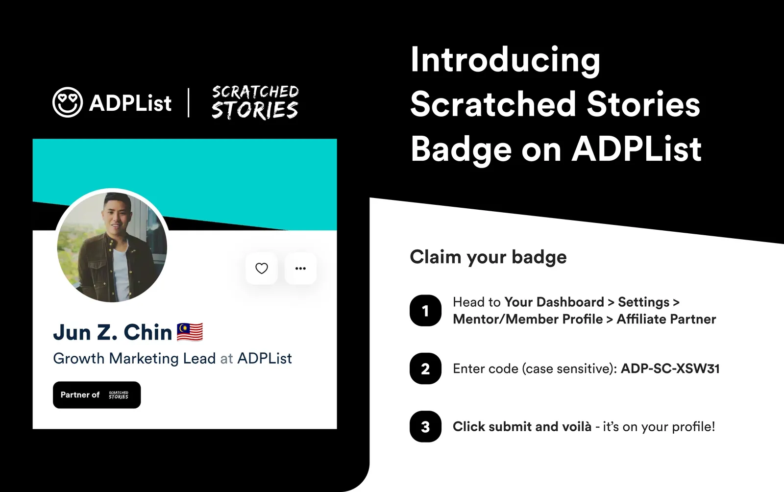 ADPList partners with Scratched Stories, a well-established writers' community in India. — image 2