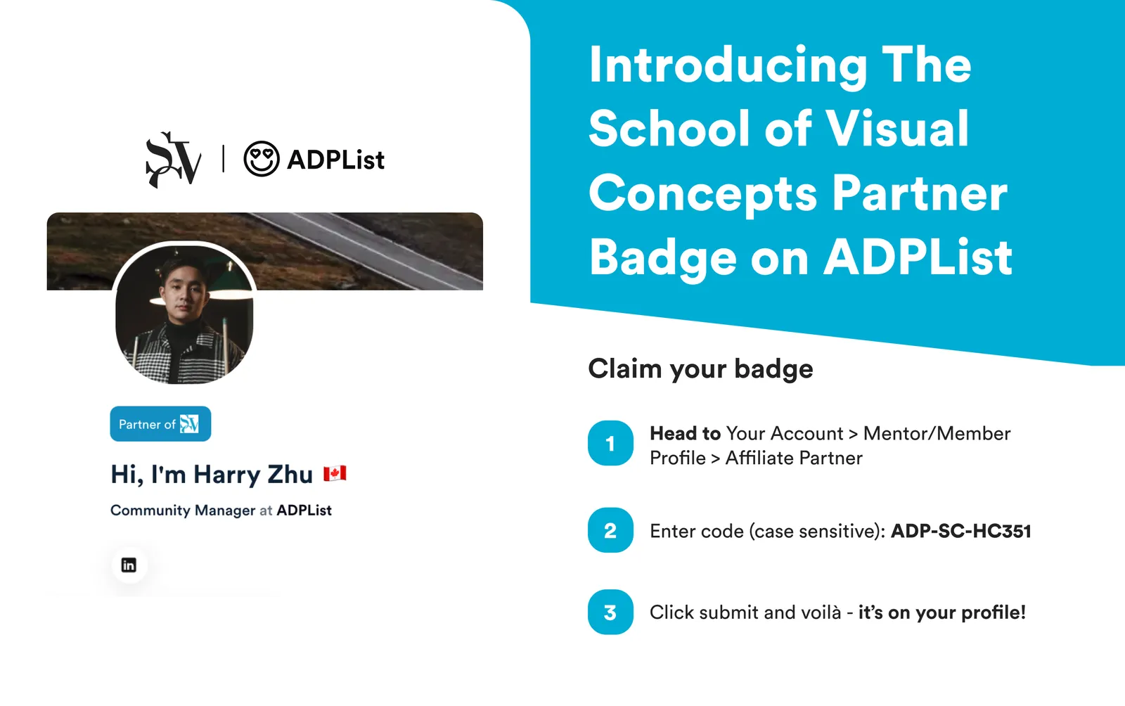 ADPList partners with the School of Visual Concepts — image 1