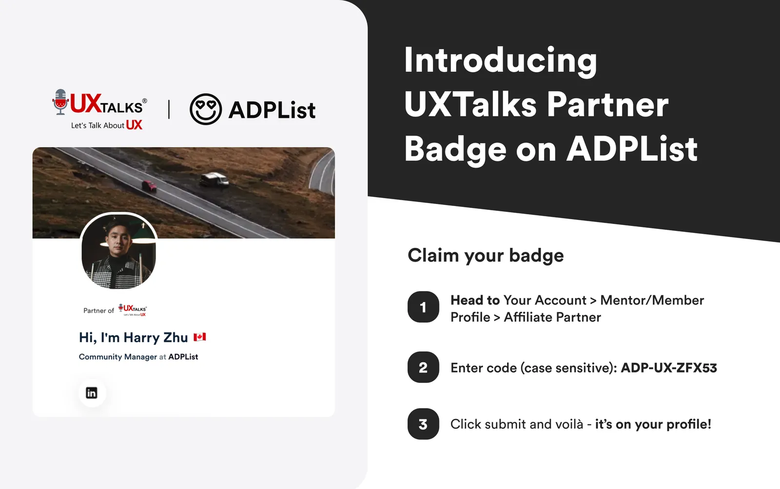 ADPList partners with UXTalks — image 1