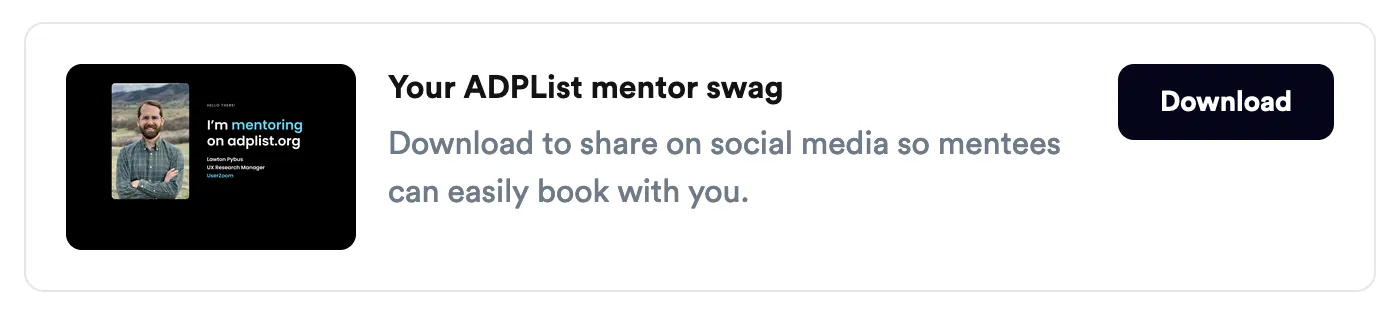 A screenshot of the “swag” section under “Settings.”