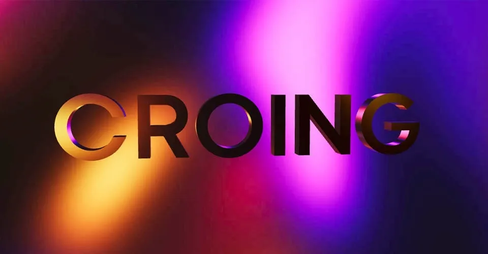 Creative Website Design: Croing Bold & Vibrant Website Design Sample